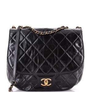 Chanel Dubai Messenger Bag Quilted Aged #241272C31B
